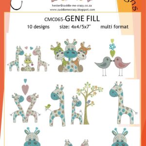 GENE GIRAFFES WITH FILL