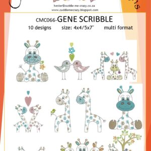 GENE GIRAFFES SCRIBBLE
