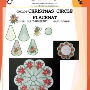 CHRISTMAS CIRCLE PLACEMAT