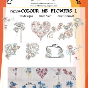 COLOUR ME FLOWERS 1