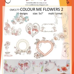 COLOUR ME FLOWERS 2