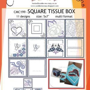 SQUARE TISSUE BOX