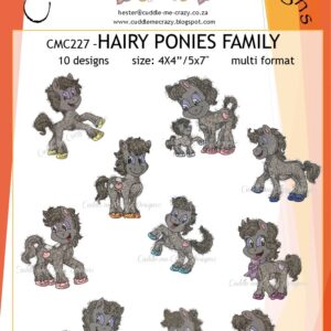 HAIRY PONIES FAMILY