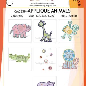 APPLIQUE ANIMALS