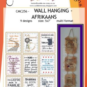 TEABAG WALL HANGING AFRIKAANS