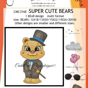 SUPER CUTE BEARS E